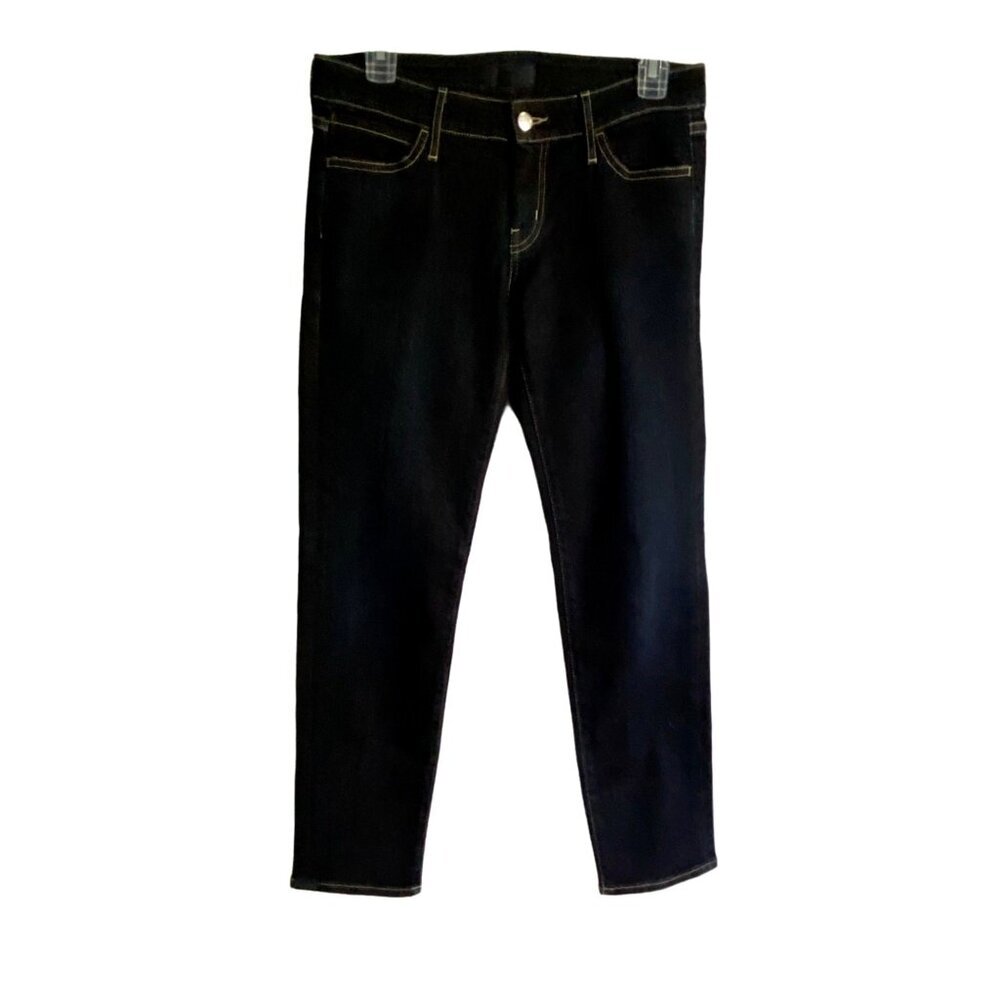 Koral Low Rise Cigarette Dark Wash Jeans Womens 29 - Picture 2 of 11